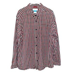 Columbia Plaid Long Sleeve Button Down Shirt